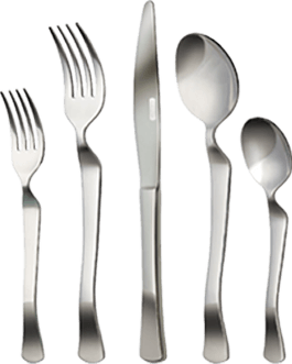 HEAD UP FLATWARE Crystal