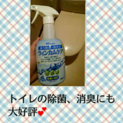 【強力除菌・消臭水ウィンカムケア】